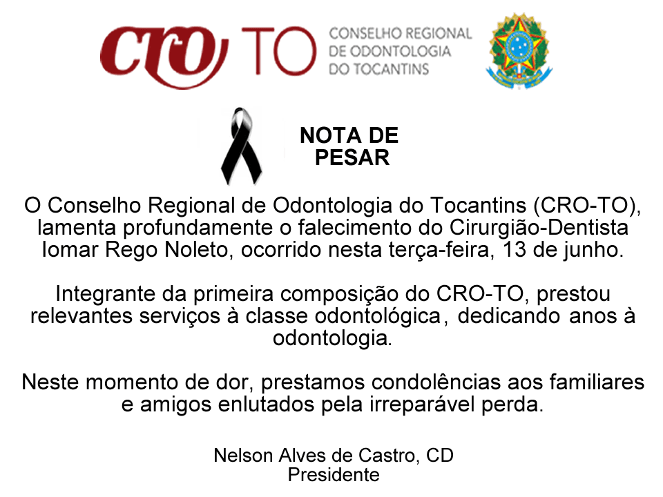 Nota de Pesar