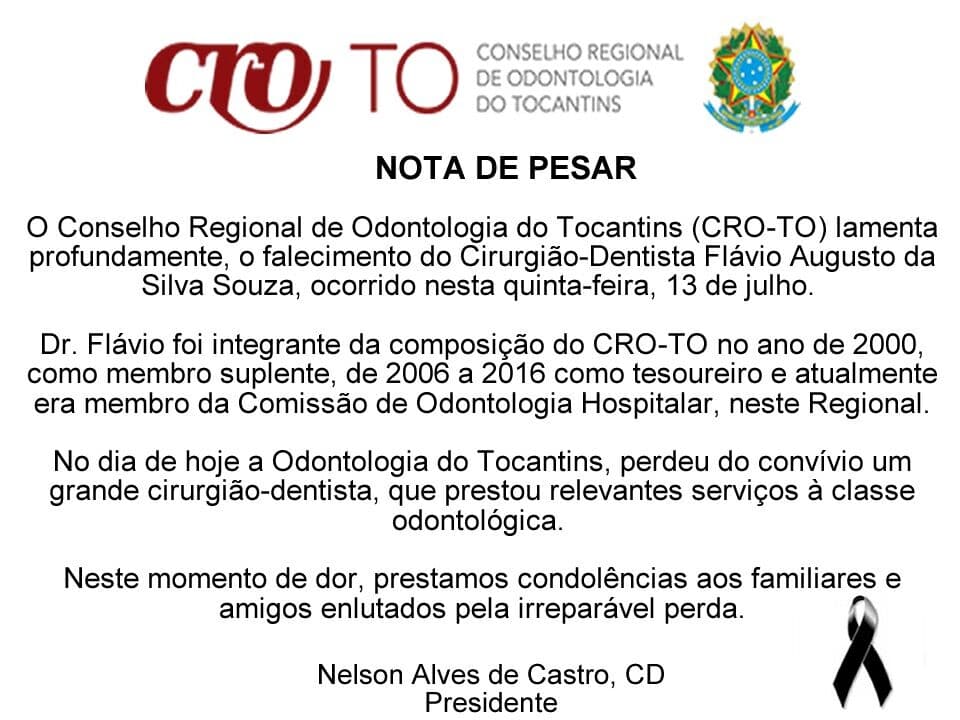 Nota de Pesar